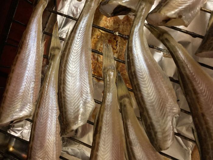 干物焼いてみました